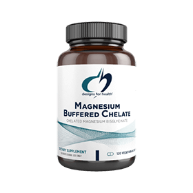 Magnesium Buffered Chelate – 120 Caps by Designs For Health