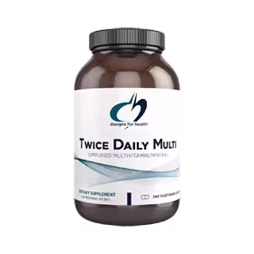 Twice Daily Multi – 120 Caps by Designs For Health