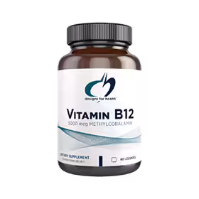 Vitamin B12 5,000mcg – 60 Lozenges by Designs For Health