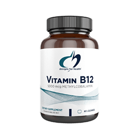 Vitamin B12 5,000mcg – 60 Lozenges by Designs For Health