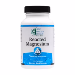 Reacted Magnesium 235mg – 120 Caps by Ortho Molecular Products