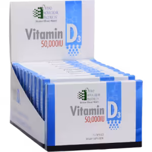 Vitamin D3 50,000IU – 15 Caps by Ortho Molecular Products
